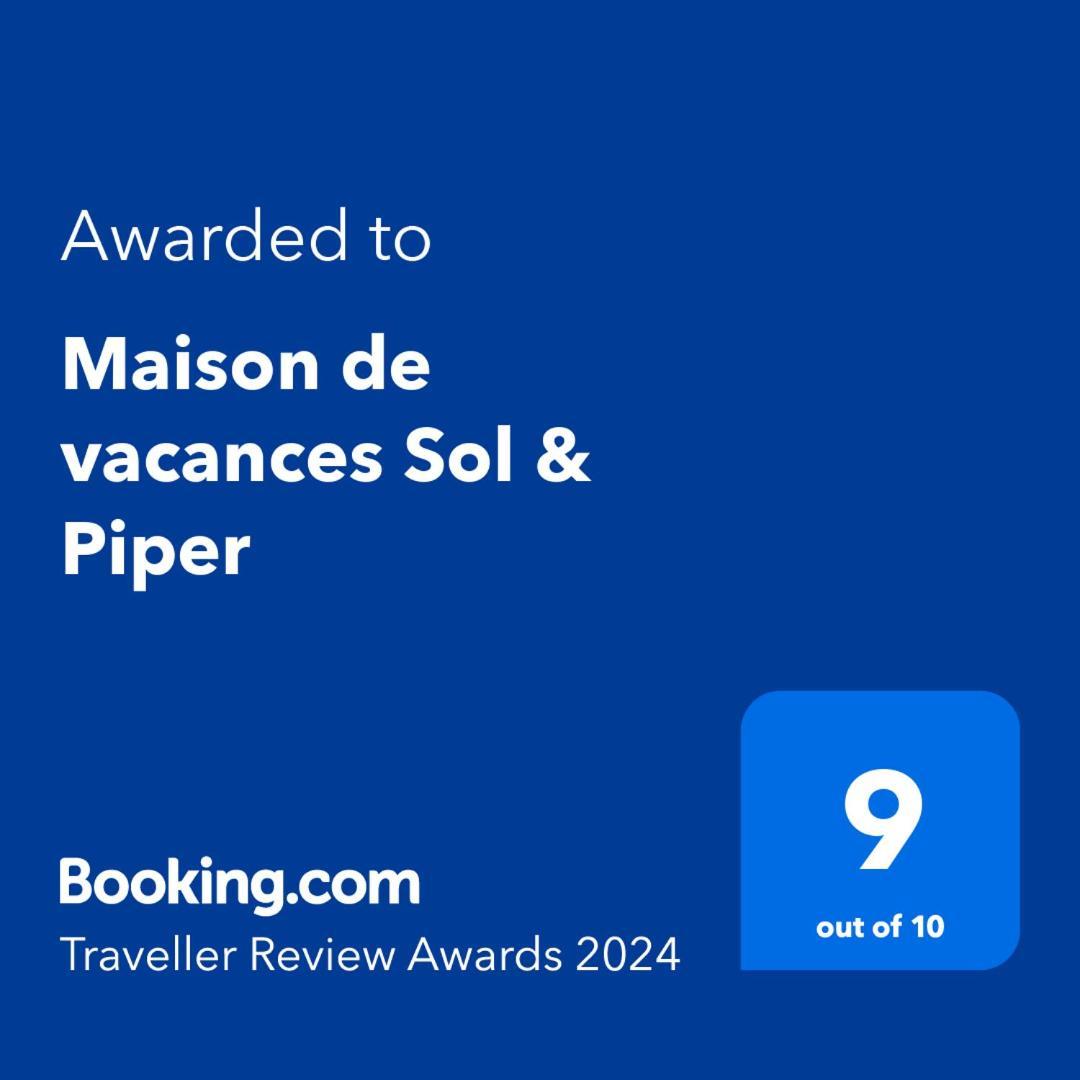 Maison de vacances Sol&Piper Gombergean Exterior foto