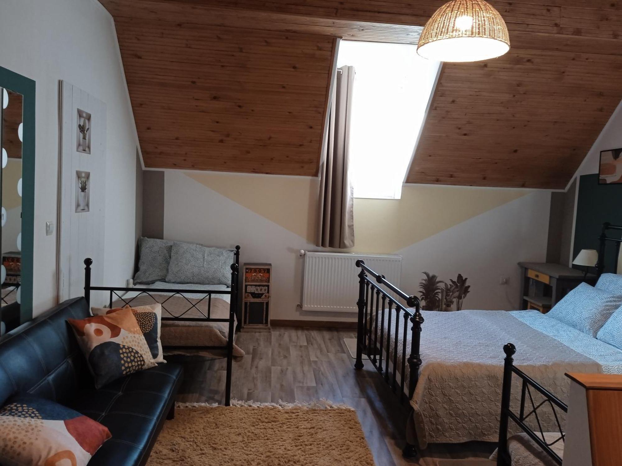 Maison de vacances Sol&Piper Gombergean Habitación foto
