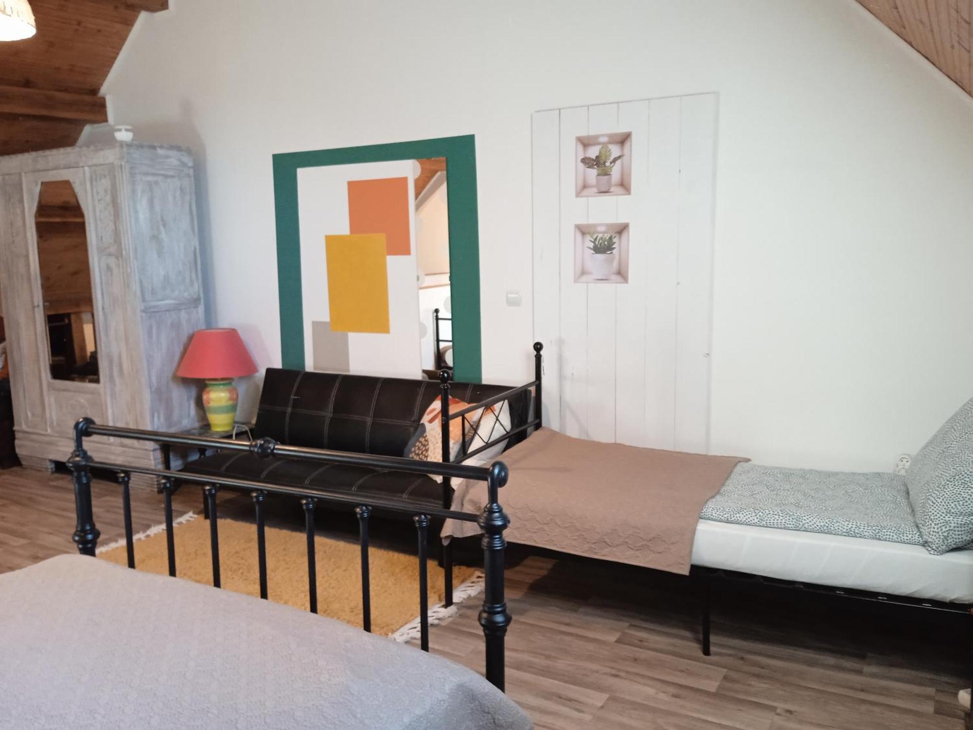 Maison de vacances Sol&Piper Gombergean Habitación foto